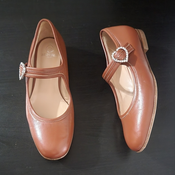 Brother Vellies Picnic Mary Jane Ballet Flats in eartha - Picture 4 of 6